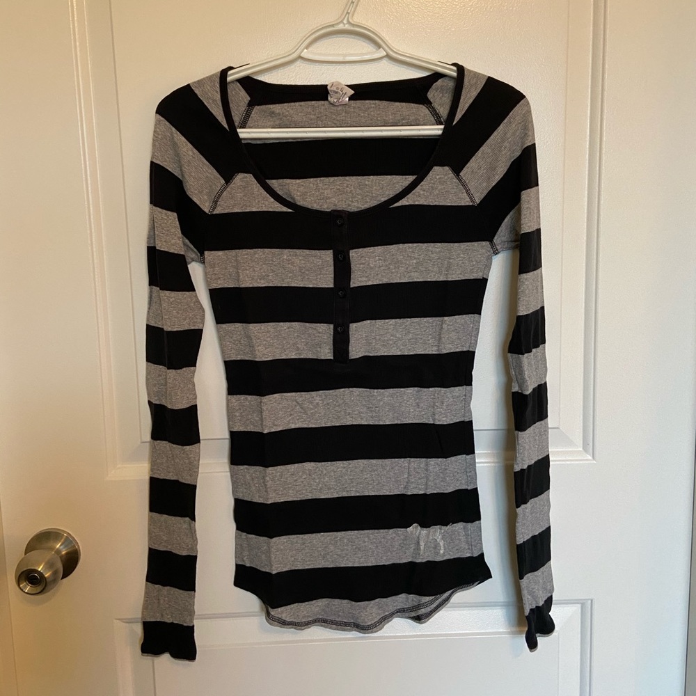 Victoria secret striped long sleeve